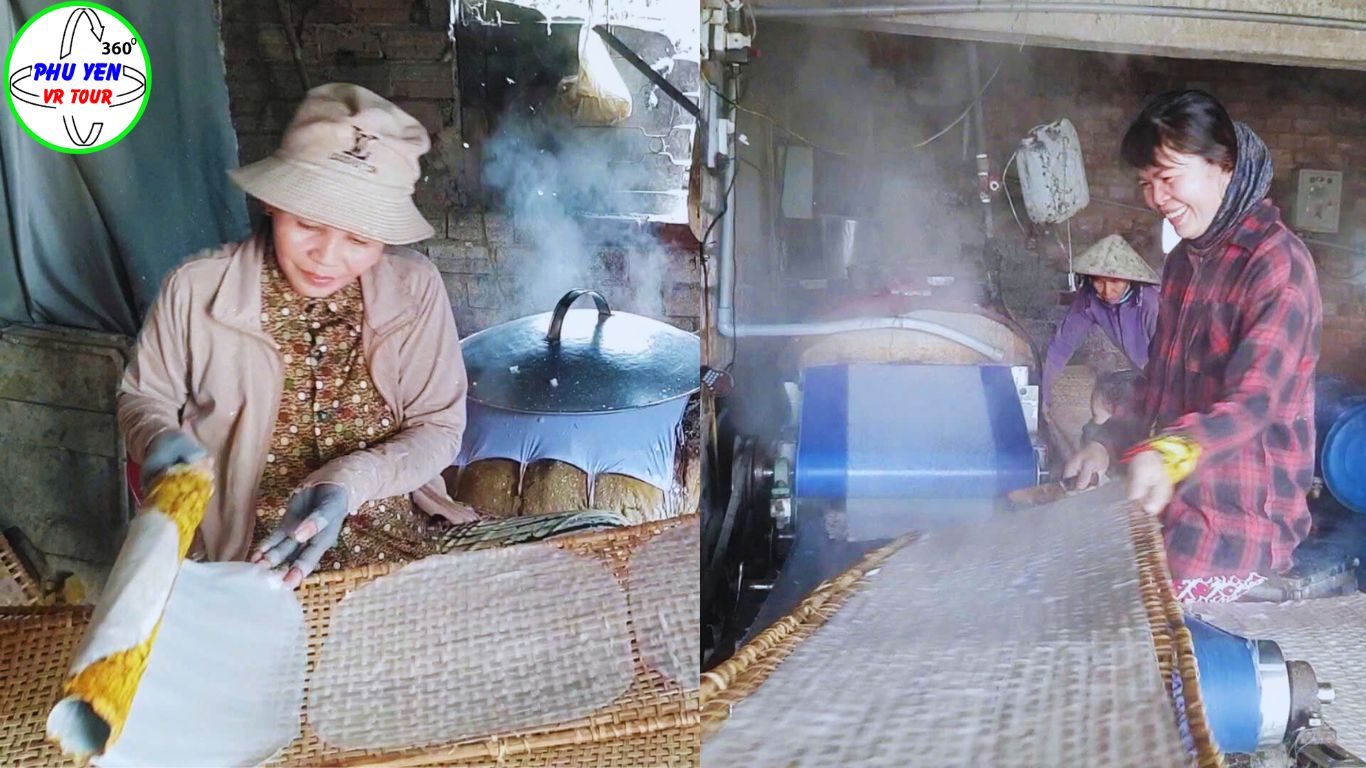 Làng nghề bánh tráng Giai Sơn